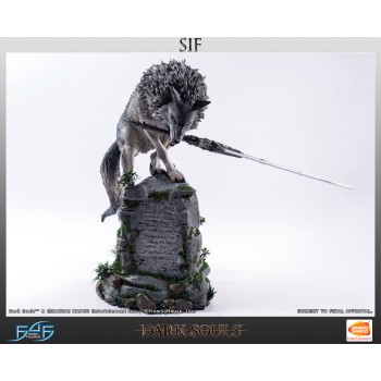 Dark Souls Statue The Great Grey Wolf Sif 64 cm